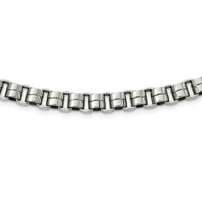Circular Links 24 Inch Necklace Stainless Steel SRN412-24 by Chisel, MPN: SRN412-24, 886774039886