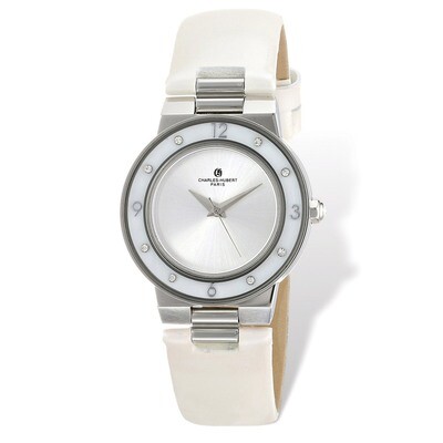 Charles Hubert Stainless White Mother of Pearl 32mm Watch Ladies XWA4891, MPN: XWA4891, 848870006544