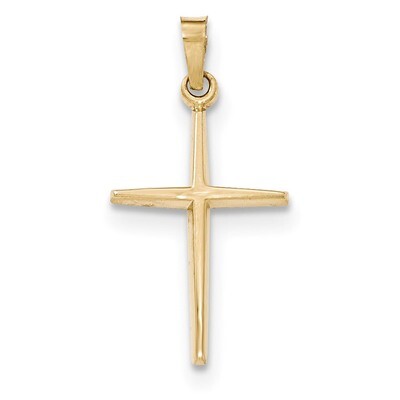 Latin Cross Pendant 14k Gold Polished XR1484, MPN: XR1484, 191101454035
