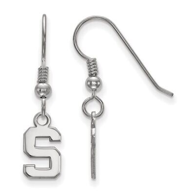 Michigan State University Extra Small Dangle Earring Wire Sterling Silver SS006MIS, MPN: SS006MIS, …