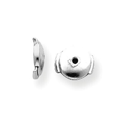 Large Guardian Back Earring Setting Platinum PL667, MPN: PL667,