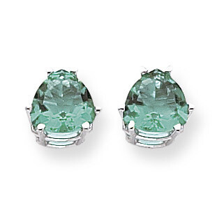 Mount Saint Helens Trillion Stud Earrings 14k Gold XE96WMS, MPN: XE96WMS, 883957110462