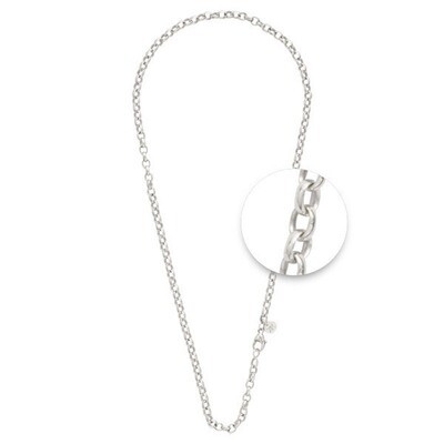 Nikki Lissoni Silver-Plated 4mm X 60cm 24in Chain NR01S60, MPN: NR01S60, 8718627463611