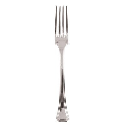Sambonet deco serving fork 9 3/4 inch - silverplated on 18/10 stainless steel, MPN: 52703-45, 79095…