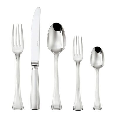 Sambonet Continental 5 Piece Place Setting Solid Handle 52724-93, MPN: 52724-93, 790955904101