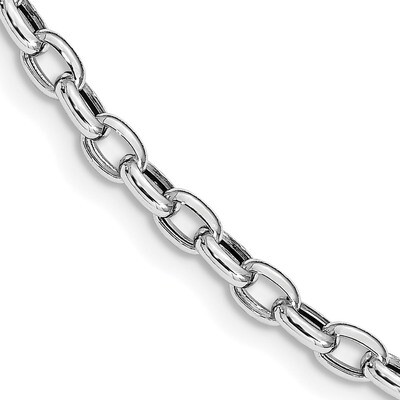 Leslie&#39;s Polished Fancy Link Bracelet 14k White Gold HB-LF1261W-7.5, MPN: LF1261W-7.5, 191101744495