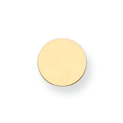 Round Stamping 14k Yellow Gold YG1004, MPN: YG1004,