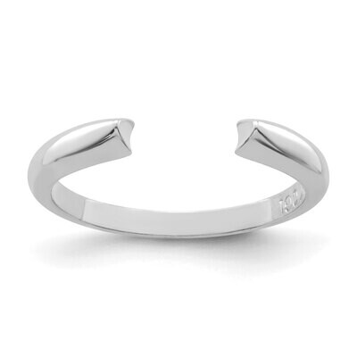 Round End 1/2 round 3/4 Shank 14k White Gold WGSH41, MPN: WGSH41,