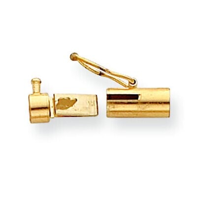 Replacement Tongue for Rectangle Barrel Clasp 14k Yellow Gold YG1815X, MPN: YG1815X,