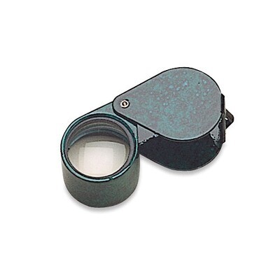 Green Malachite-Look 10X Triplet Oval Loupe JT3047, MPN: JT3047, 654207153207