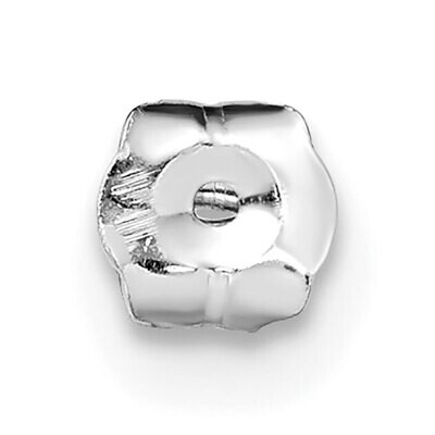 Ultra Light Friction Earring Nut 14k White Gold WG2695, MPN: WG2695,