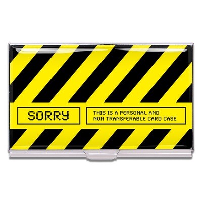 ACME Sorry Business Card Case  By Emiliana Design, MPN: CED01BC