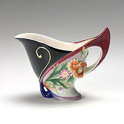 Franz Porcelain Flora and Flutter Butterfly and Flower Creamer FZ01432, MPN: FZ01432,