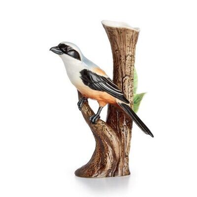 Franz Porcelain Long Tailed Shrike Bird Small Vase FZ02402, MPN: FZ02402, 810524017497