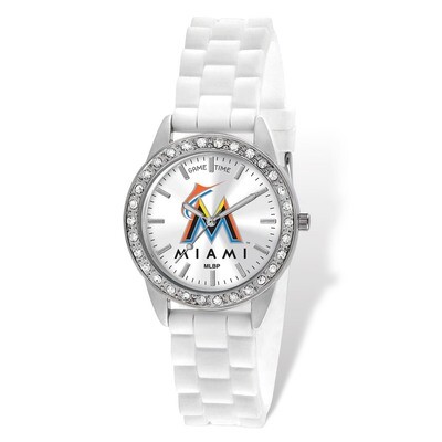 Miami Marlins Frost Watch Ladies XWL957, MPN: XWL957, 846043100419