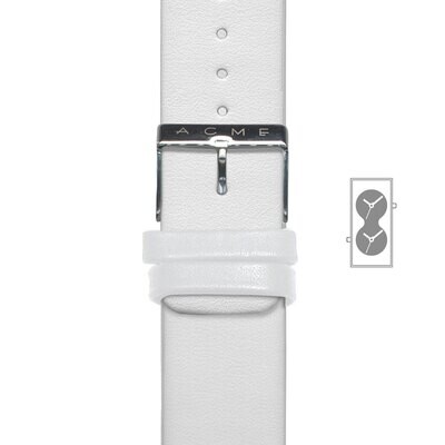 Acme Bi Watch White Strap ZWSTRAP13, MPN: ZWSTRAP13