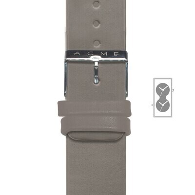 Acme ÿBi Watch Gray Strap ZWSTRAP11, MPN: ZWSTRAP11