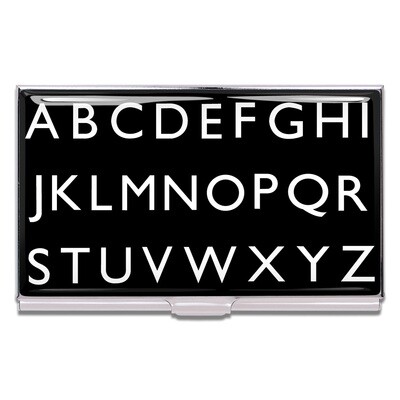 ACME Alphabet Business Card Case By Rod Dyer, MPN: CRD01BC