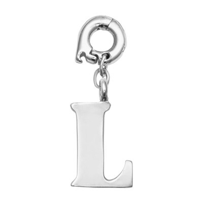 Nikki Lissoni L Charm Silver-Plated D1128SSL, MPN: D1128SSL, 8718819238751