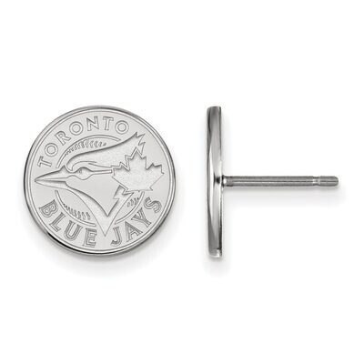 Toronto Blue Jays Small Post Earring 14k White Gold 4W005BLU, MPN: 4W005BLU, 886774831930