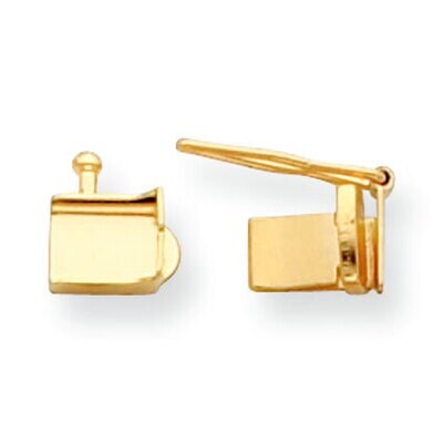 Replacement Tongue for Push Box Clasp 14k Yellow Gold YG1854X, MPN: YG1854X,