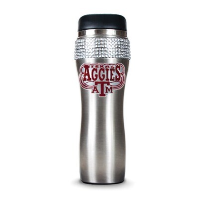 Texas A&amp;M Silver Jeweled 14oz Stainless Tumbler GC4010, MPN: GC4010, 89006555905