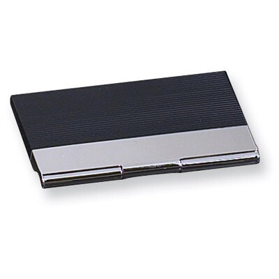 Black and Silver Business Card Case GP9940, MPN: GP9940, 797140322627