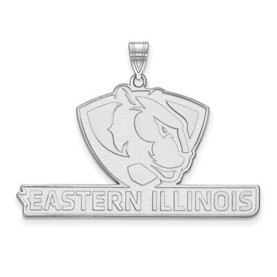 Eastern Illinois University x-Large Pendant 14k White Gold 4W004EIU, MPN: 4W004EIU, 886774830346