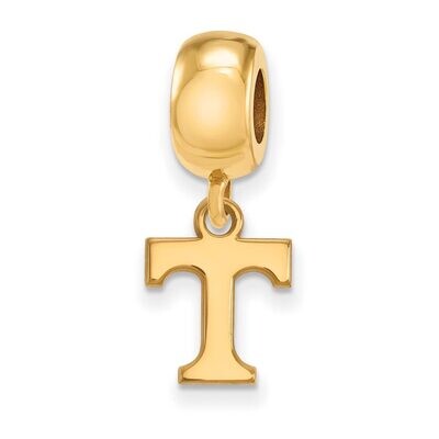 University of Tennessee Bead Charm x-Small Dangle Gold-plated Silver GP035UTN, MPN: GP035UTN, 88677…