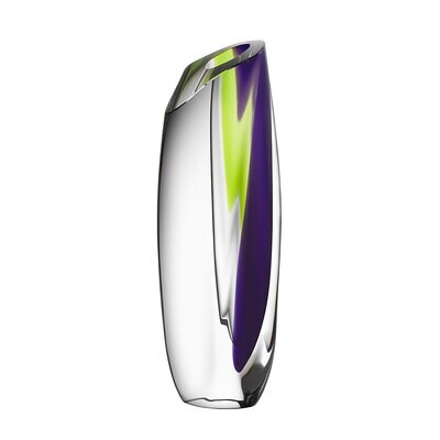 Kosta Boda Saraband Vase Purple Green 7041906, MPN: 7041906, 7321646057597