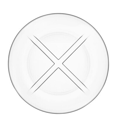 Kosta Boda Bruk Salad Plate Clear, MPN: 7071601, 7321646023035