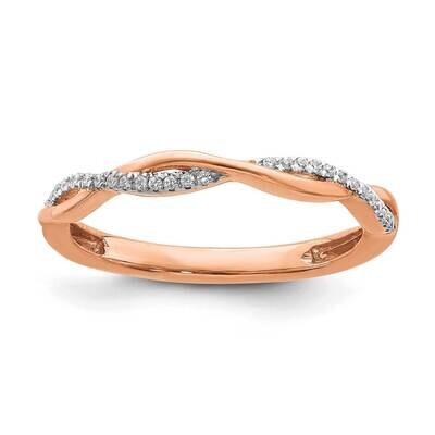 Diamond Ring 14k Rose Gold SK2102, MPN: SK2102, 191101298981