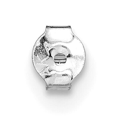 Ultra Light Friction Earring Nut 14k White Gold WG2694, MPN: WG2694,