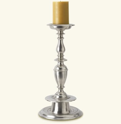 Match Pewter Gigante Pillar Candlestick With Attachment a756.0, MPN: a756.0,