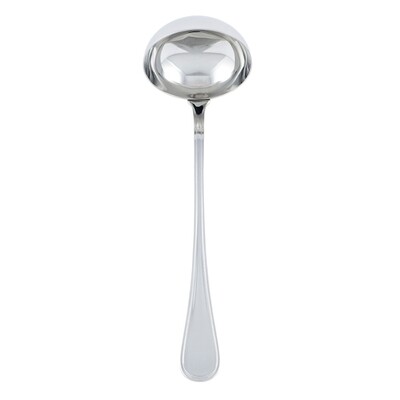 Sambonet contour soup ladle 10 5/8 inch - silverplated on 18/10 stainless steel, MPN: 52701-40, 790…