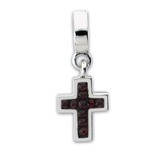 Swarovski Elements Cross Dangle Bead - Sterling Silver QRS1914, MPN: QRS1914, 883957311104