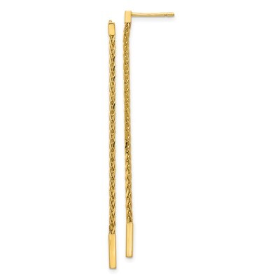Leslie&#39;s Dangle Earrings 14k Polished Gold HB-LE1831, MPN: LE1831, 191101737992