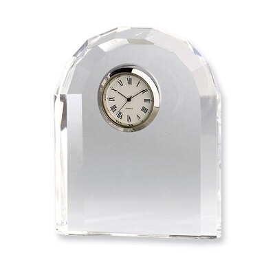 Arched Crystal Desk Clock GM1865, MPN: GM1865, 15227160222