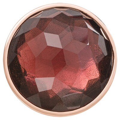 Nikki Lissoni Faceted Rose Purple Optical Glass Rose Gold-Plated 43mm Coin C1546RGL, MPN: C1546RGL,…