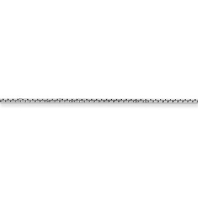 20 Inch 1.35mm 8 Side Diamond Cut Box Chain Sterling Silver QBR026-20, MPN: QBR026-20, 886774413068