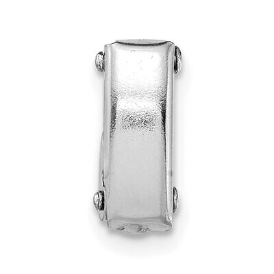 Fold Over Clasp 14k White Gold WG1788, MPN: WG1788,