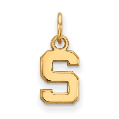 Michigan State University x-Small Pendant 14k Yellow Gold 4Y001MIS, MPN: 4Y001MIS, 886774856223