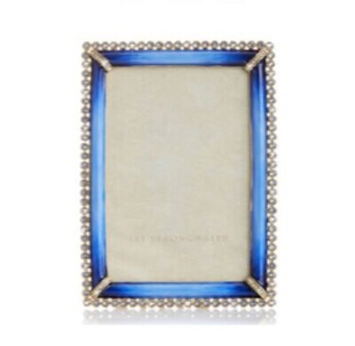 Jay Strongwater Stone Edge 4&quot; x 6&quot; Picture Frame SPF5510-261, MPN: SPF5510-261,