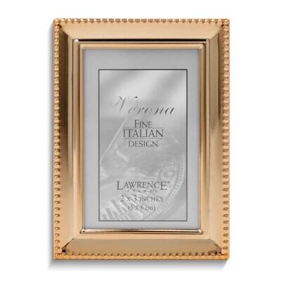 Gold-tone Beaded 2x3 Photo Frame GM25440, MPN: GM25440, 751148078887