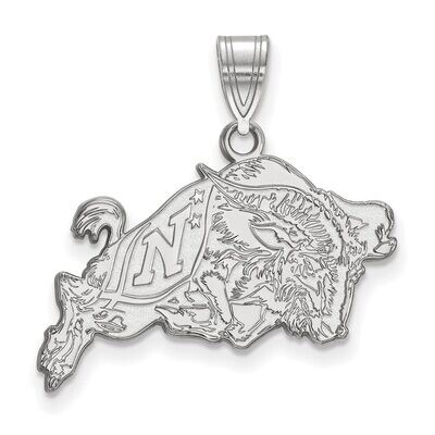 Navy Large Pendant 14k White Gold 4W021USN, MPN: 4W021USN, 886774843186