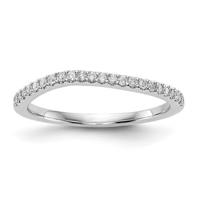 Diamond Wedding Band 14k White Gold RM2449B-016-WAA, MPN: RM2449B-016-WAA, 883957842301