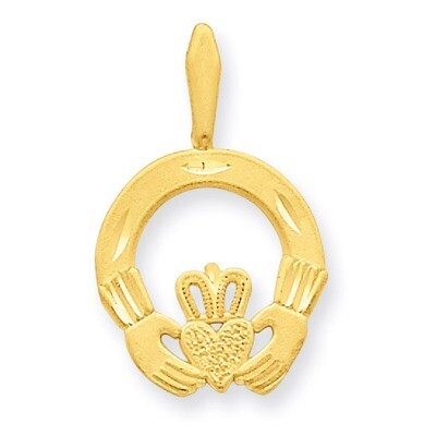 Claddagh Charm 14k Gold M298, MPN: M298, 191101180828