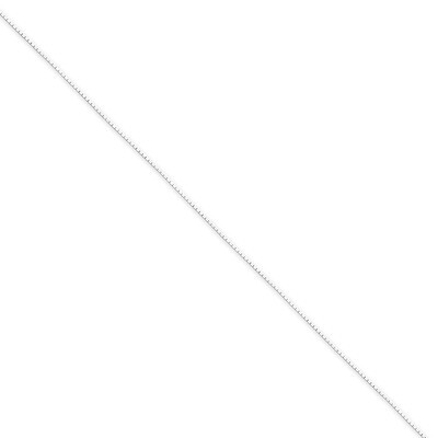 16 Inch .6mm 8 Sided Diamond-cut Mirror Box Chain Sterling Silver QPE35-16, MPN: QPE35-16, 88677411…