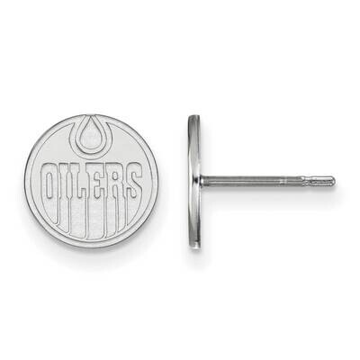 Edmonton Oilers Extra-Small Post Earrings Sterling Silver Rhodium-plated SS020OIL, MPN: SS020OIL, 1…