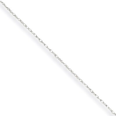 (CARDED) Cable Rope Chain 20 Inch 14k White Gold 5RW-20, MPN: 5RW-20, 886774406497